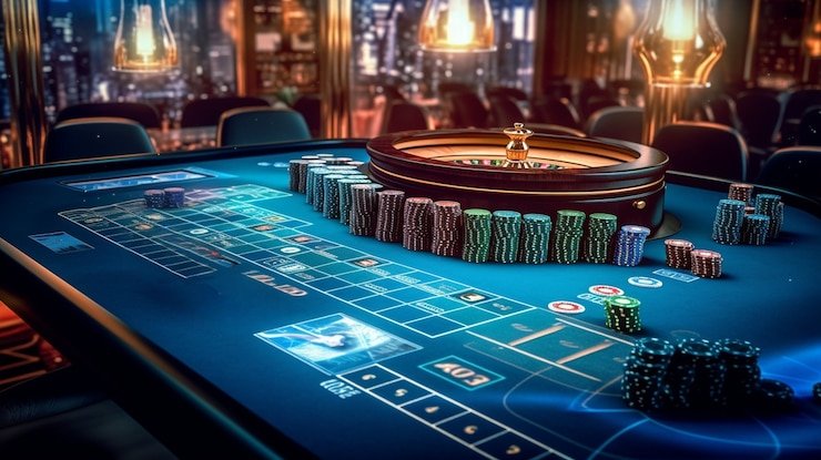 Tampilan studio roulette live di platform lumbung4d dengan dealer profesional dan streaming real-time